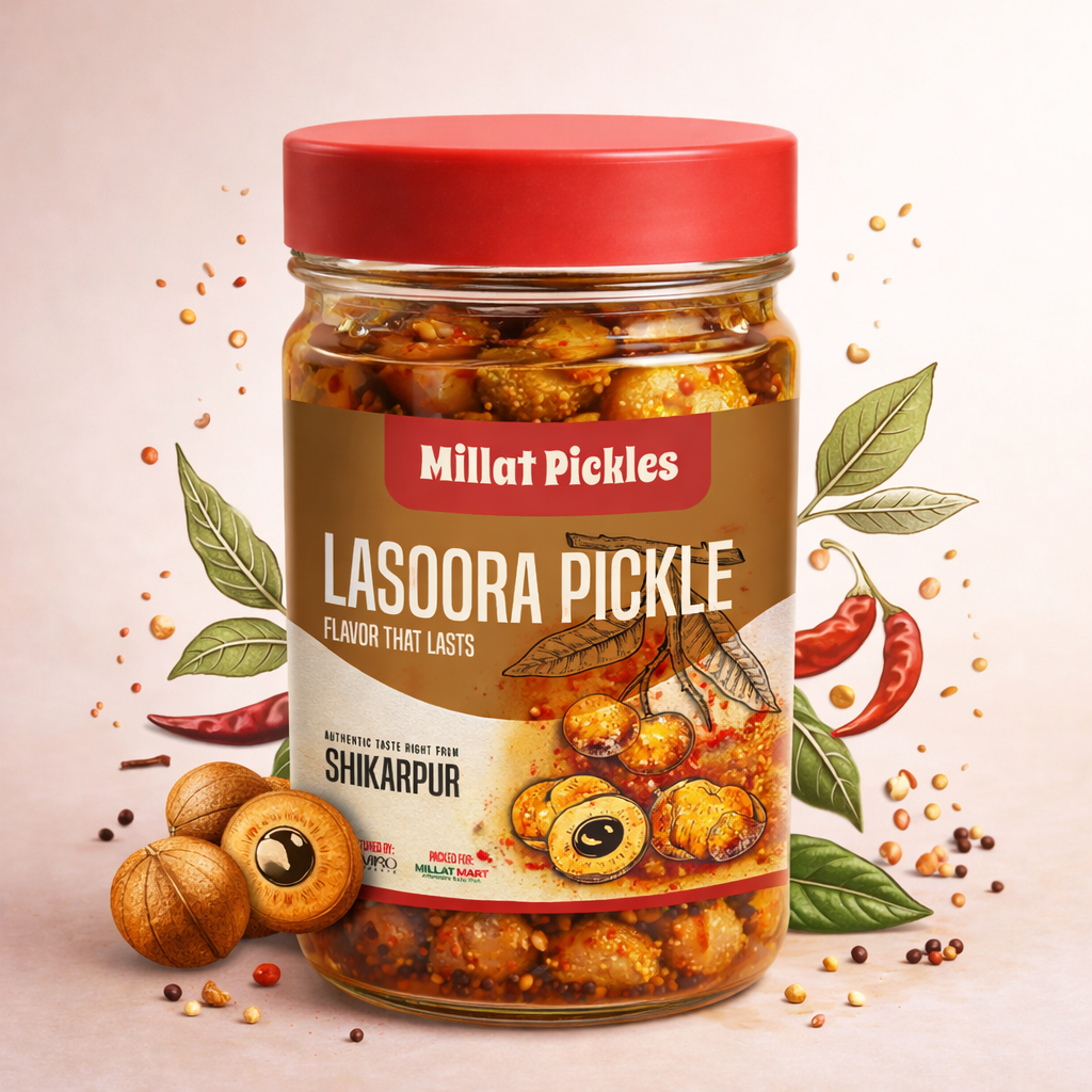 Millat Mart Special Shikarpur Lasoora Achar 1000g